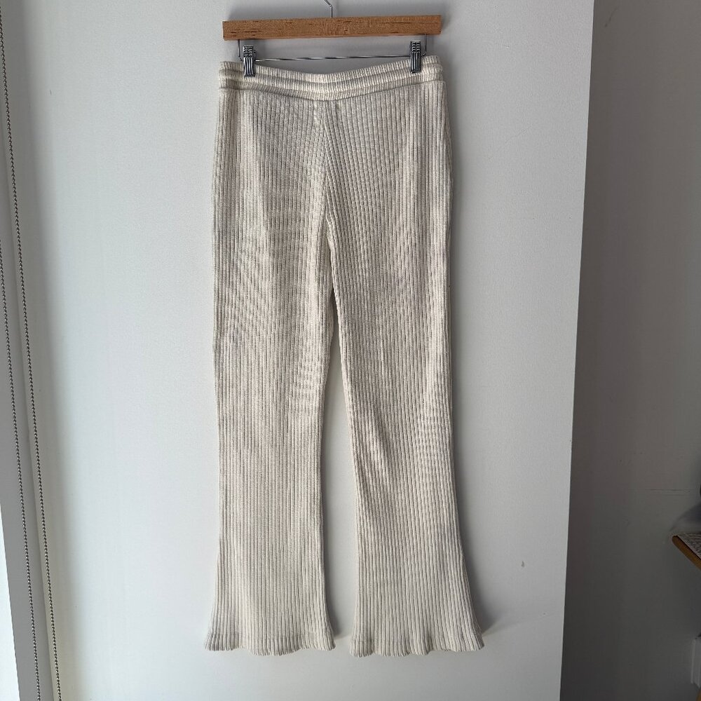 ForDays Ribbed Pants in Natural